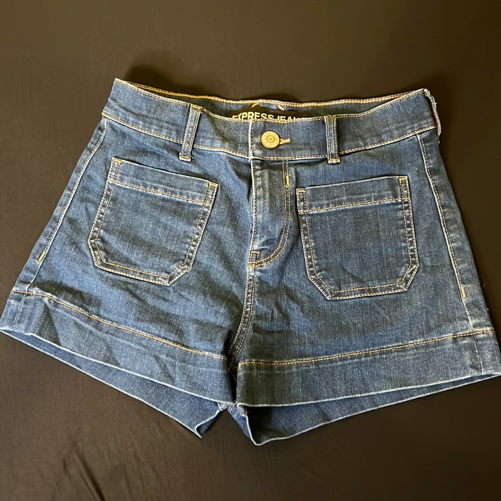 Express Jean shorts. Size 2